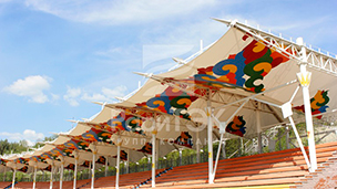 Tribune awning, Almetyevsk