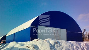 Hangar 24x18x9 m., Repair box, Khanty-Mansi Autonomous district