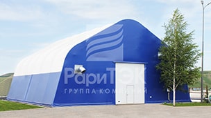 Hangar 18x18x10 m., For storage and repair of vehicles, Republic of Bashkortostan.